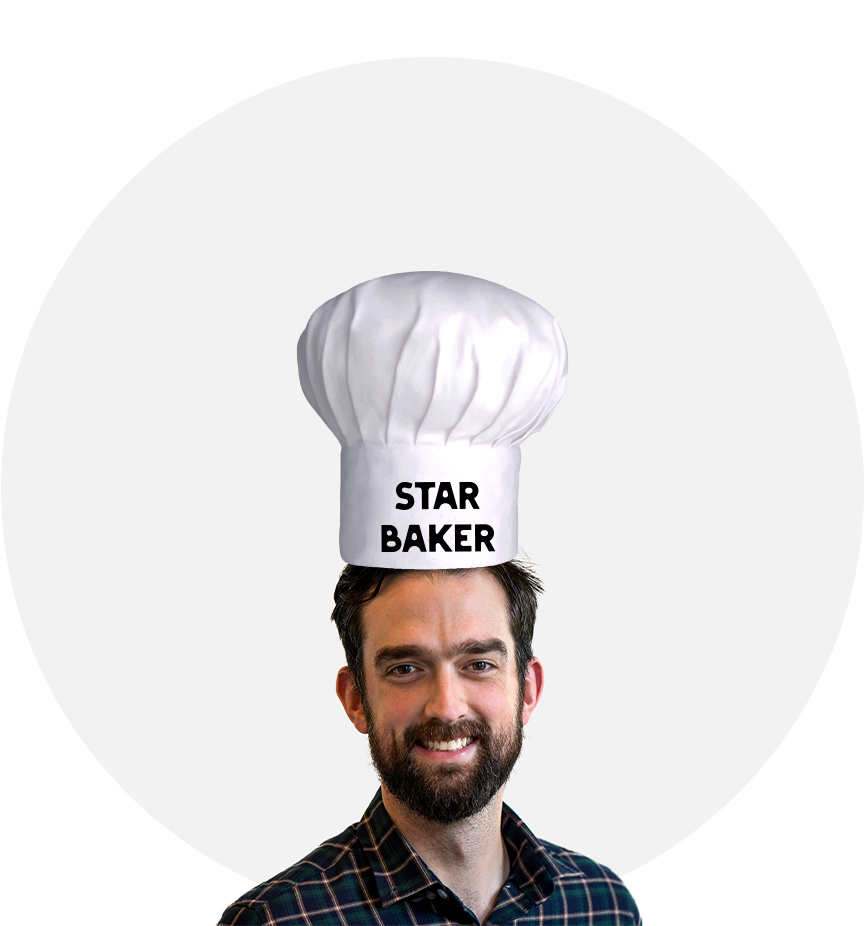 two-time star baker, William Krenzer